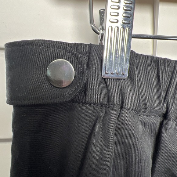 Banana Republic Tencel Wide Leg Relaxed Utility Pants Size Medium Black NWT - Picture 7 of 10